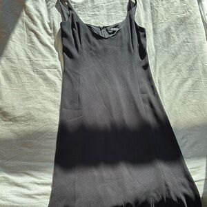 Chic Black Slip Dress